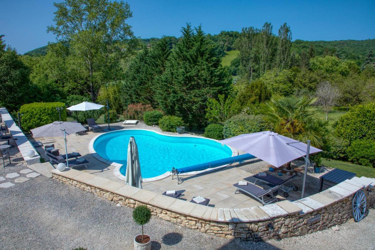 Domaine des Pierres Blanches - Chambres d'Hôtes Carlux Exterior foto